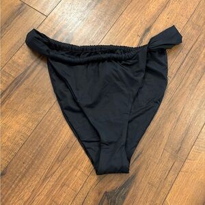 Dippin Daisys Women's Bikini Bottom Black Size Large Tropics Bottom NWT